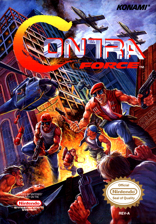 Contra Force (USA) box art